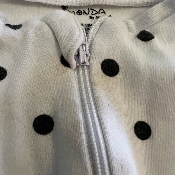 Organic Cotton Two pairs of footie Pajamas - Picture 5 of 6